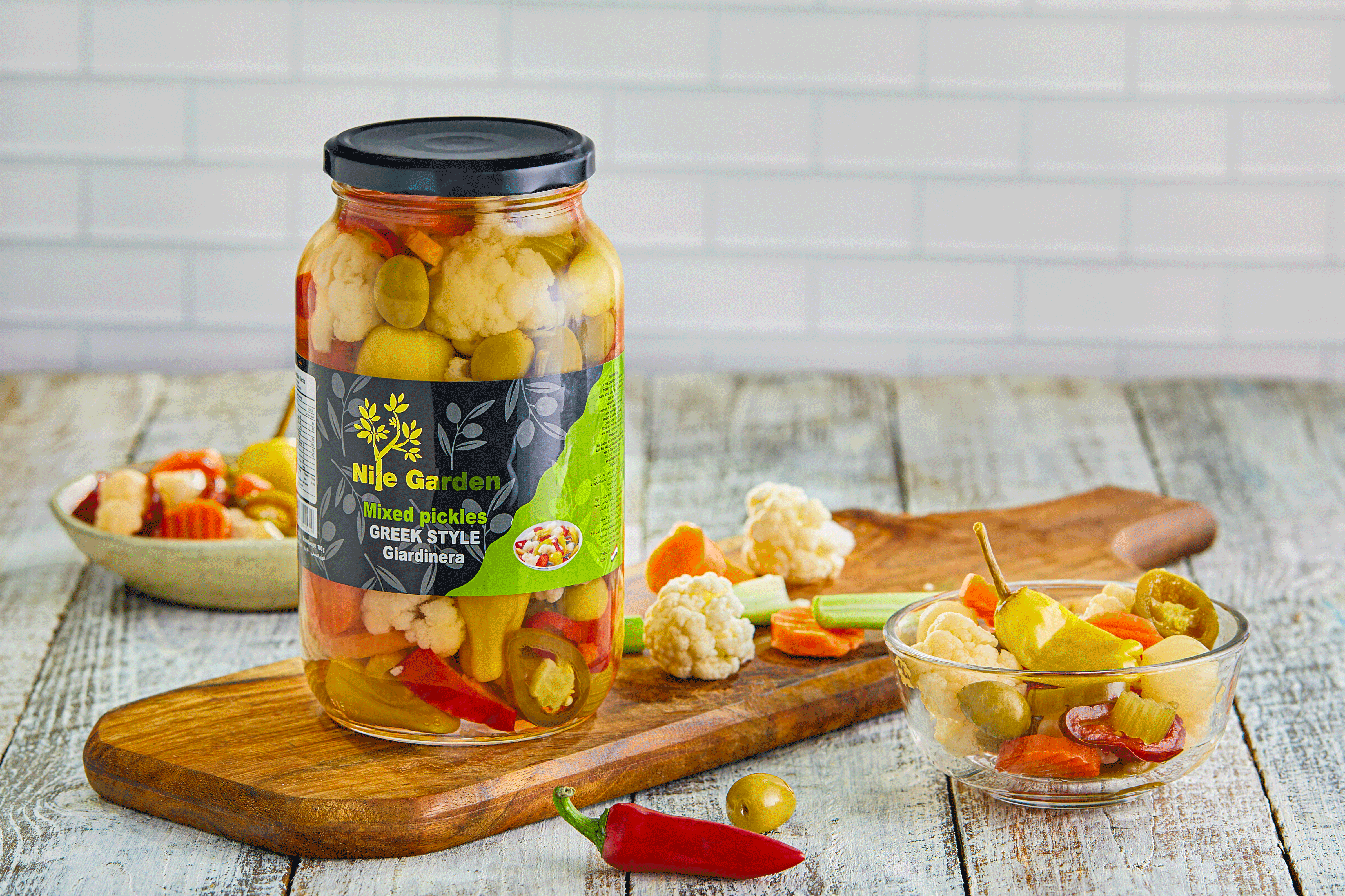 Mixed pickles GREEK STYLE Giardinera