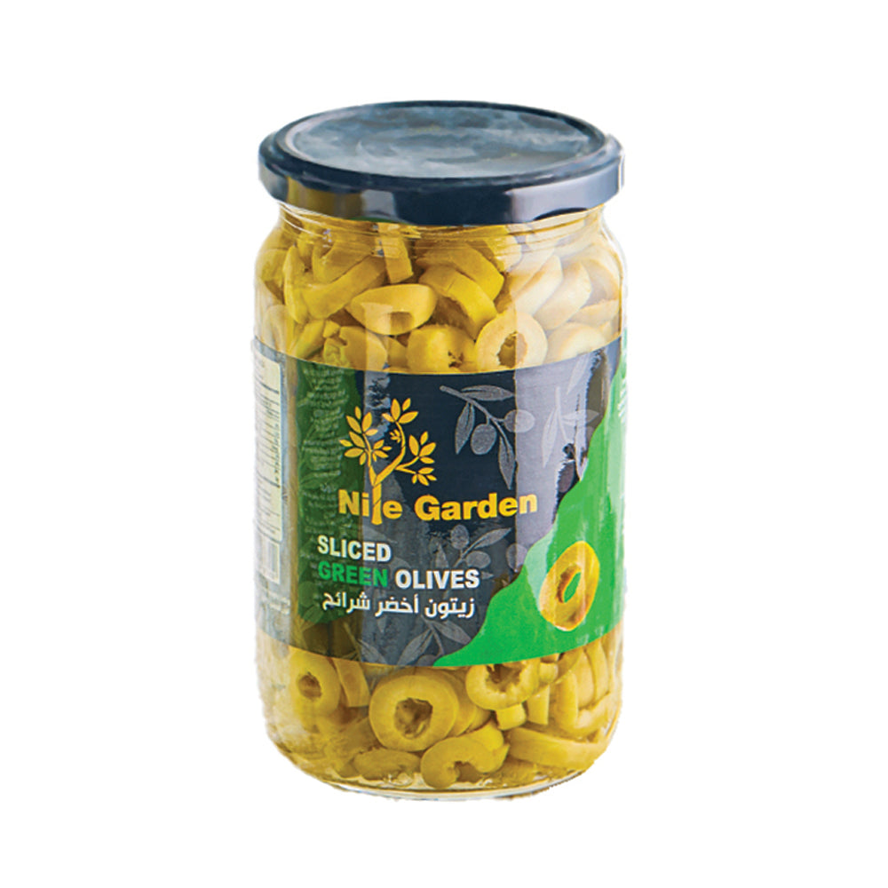 Sliced Green Olives زيتون اخضر شرائح