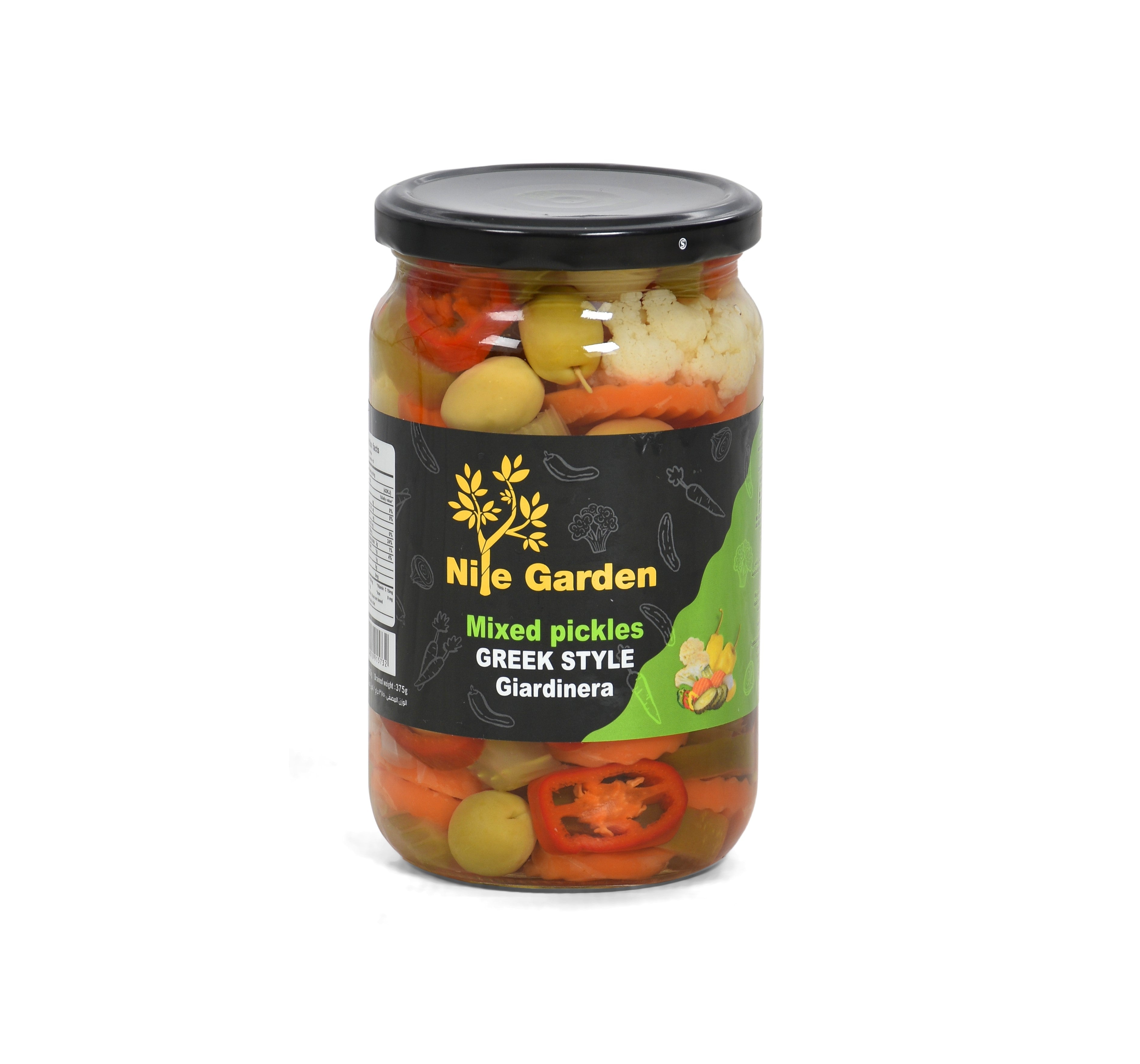 Mixed pickles GREEK STYLE Giardinera مخلل مشكل يونانى (جياردينيرا)