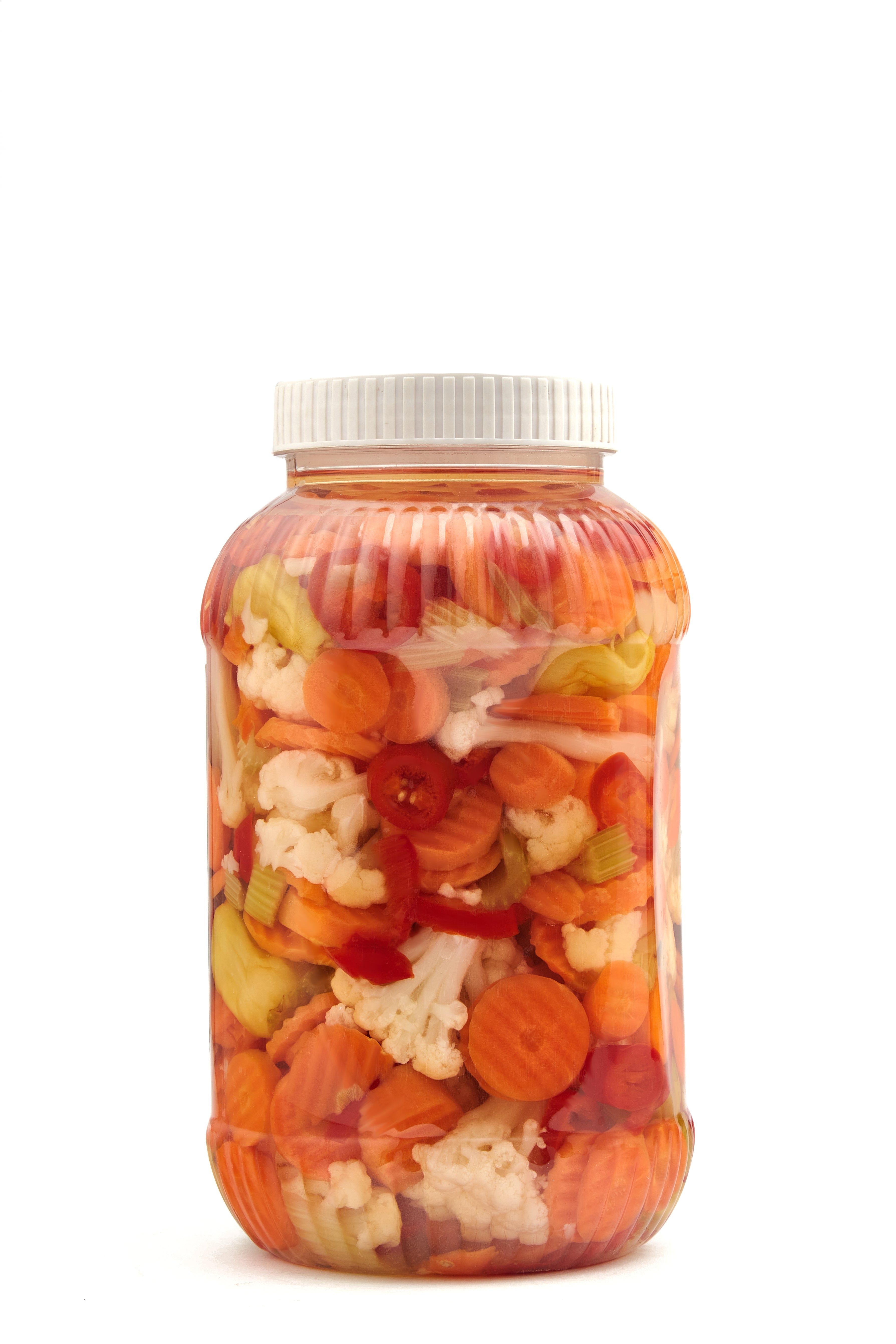 Mixed pickles GREEK STYLE Giardinera 3.7 Kg مخلل مشكل يونانى (جياردينيرا)